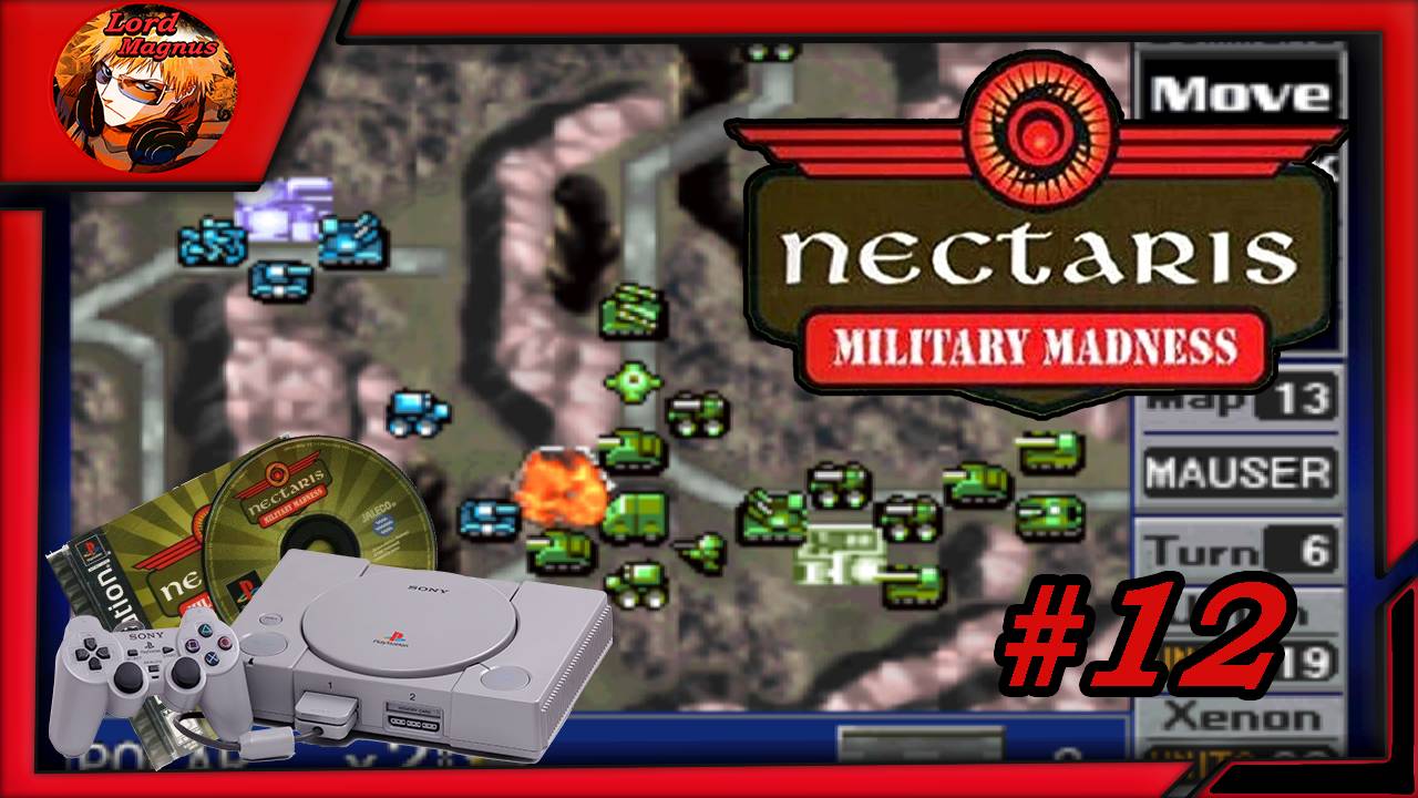 🌒 Nectaris Military Madness 🌒 Прохождение на Ps1 Кампания #12