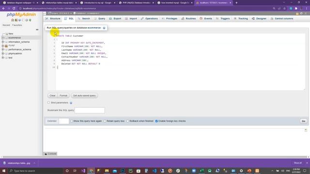 MySql # 04, Creating ECommerce Type Database смотреть онлайн