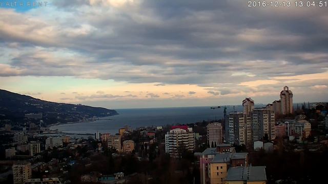 Ялта, Крым. День 2016-12-13 за 7 минут смотреть онлайн
