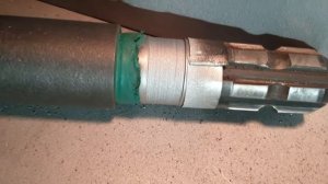 Газопламенное напыление изношенной поверхности под подшипник и сальник вала редуктора «ТЕНА»