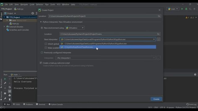 How to create Project with Specific Python version in PyCharm IDE | Machine Learning | Data Magic смотреть онлайн
