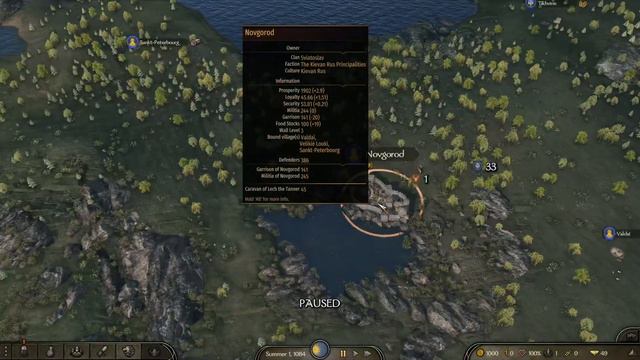 Мод Europe Campaign Map. Русь и Золотая орда для Bannerlord смотреть онлайн