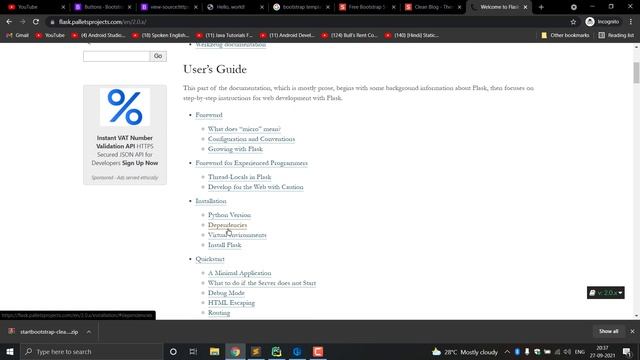 [HINDI] WHAT IS BOOTSTRAP? | HOW TO WORK WITH BOOTSTRAP [FLASK] [2021] | # 4 смотреть онлайн