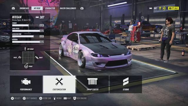 Need for Speed™ Heat | Nii-san Silvia-Chan on Dorifto (S15) смотреть онлайн