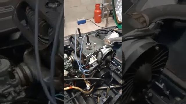 Зажигание на снегоход рысь часть 2