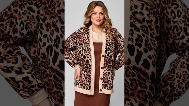 Платье с кардиганом (размер 46-56) LAIKONY L-090 #белорусскиеплатья #женскиеплатья смотреть онлайн