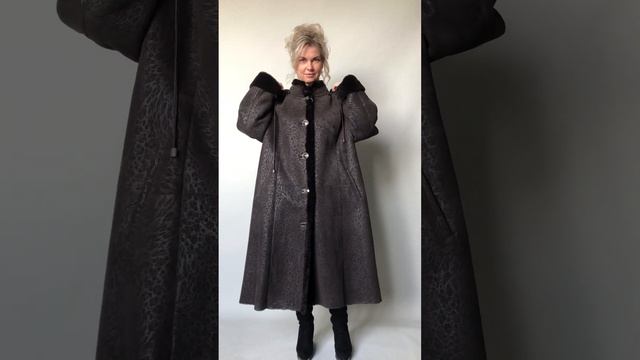 Дубленка женская тм TISSAVEL капюшон новая за 15500 ₽, отд.норка цв.коричн. р.56-58 /11883/ смотреть онлайн