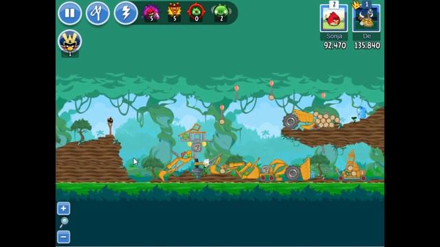 Angry Birds Friends Champions for earth Level 3 Week 175 NO Power Up Three Stars Walkthrough смотреть онлайн