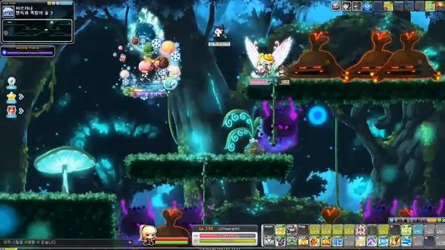[MapleStory] Arcane River: Arcana Map Tour смотреть онлайн