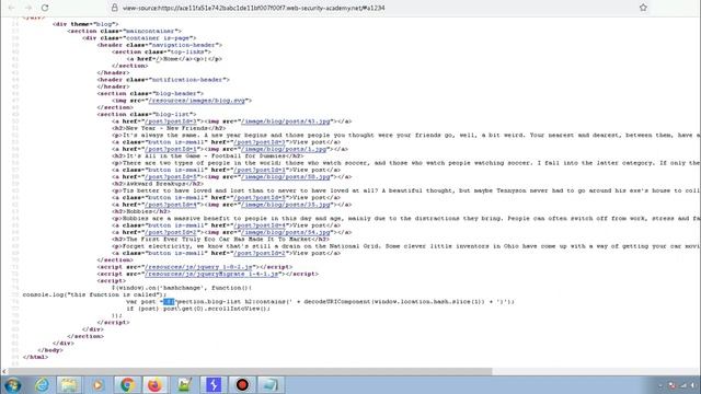 PortSwigger Labs - DOM XSS in jQuery selector sink using a hashchange event смотреть онлайн