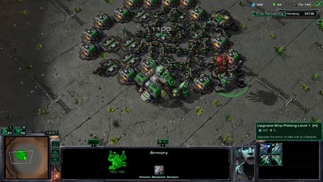 Starcraft 2 Solitaire 'Zillion Zerglings Arcade Game' смотреть онлайн