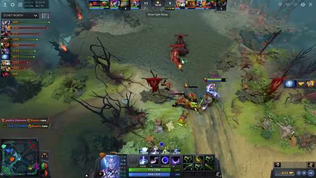 OG.Topson Luna Gameplay - Ranked Match - OG Dota 2. смотреть онлайн