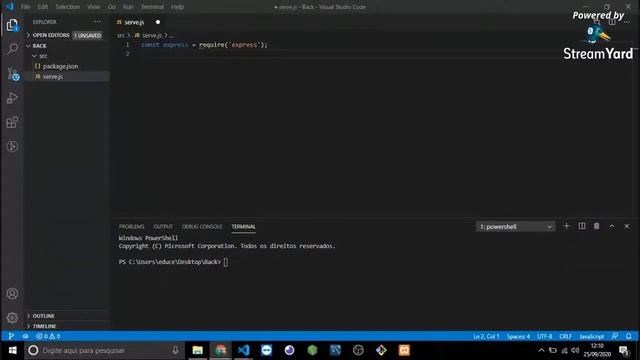 como fazer: Api, node e yarn "BACK" смотреть онлайн