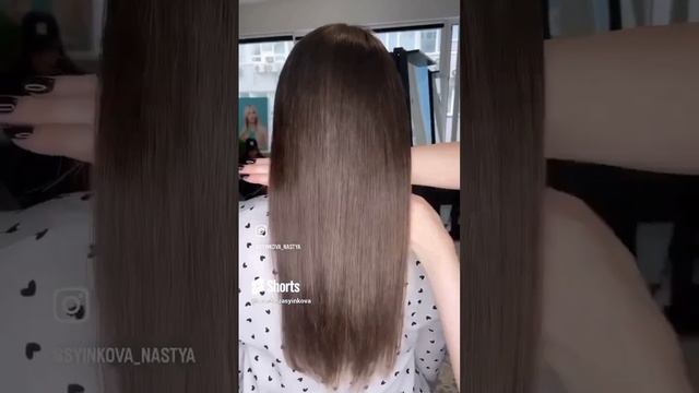 До/После Кератиновое выпрямление волос ???#shortsvideo #youtubeshorts #окрашивание #колорист смотреть онлайн