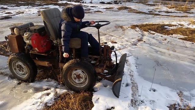 мини трактор переломка своими руками смотреть онлайн