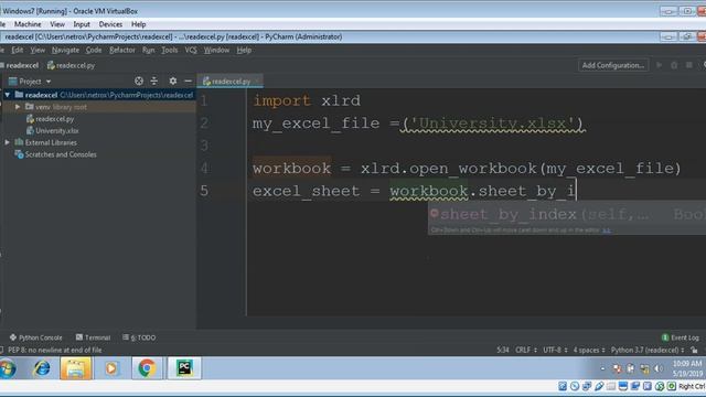 Read Data From Excel OR Spreadsheet File With Python смотреть онлайн