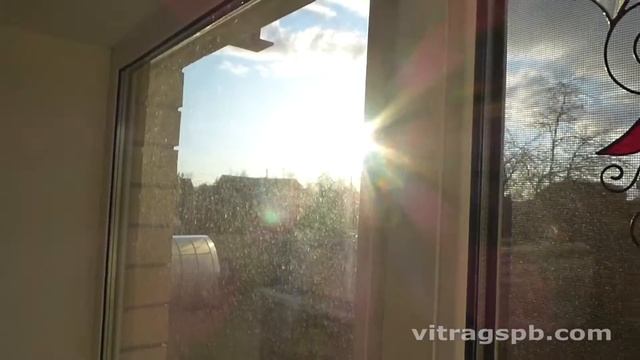 ВИТРАЖИ! Изготовление витражей Тиффани своими руками. STAINED GLASS WINDOW sun catcher! смотреть онлайн