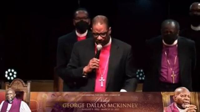 Presiding Bishop J. Drew Sheard Gives the Eulogy at Bishop George McKinney's Homegoing 2021 смотреть онлайн