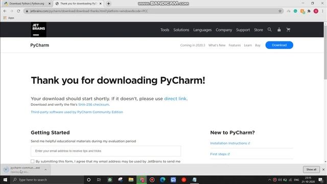 HOW TO INSTALL PYCHARM ,FULL SETUP.||HOBBYKIT смотреть онлайн