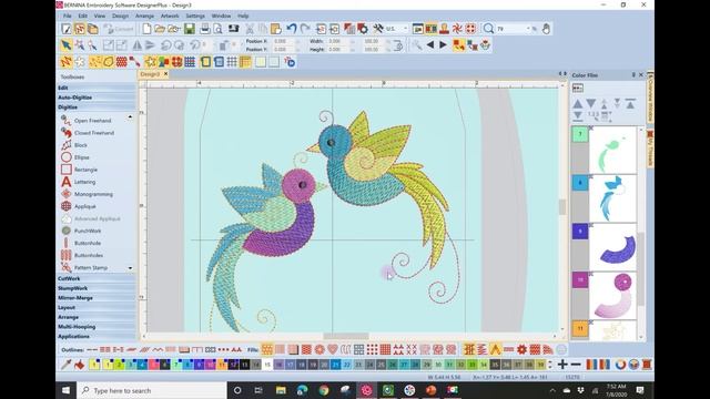 BERNINA Embroidery Software V8.2 Mastery Class 1 смотреть онлайн