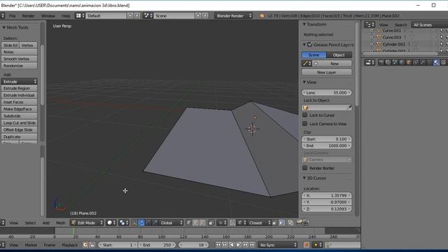 tutorial como hacer la pasta de un libro en blender смотреть онлайн