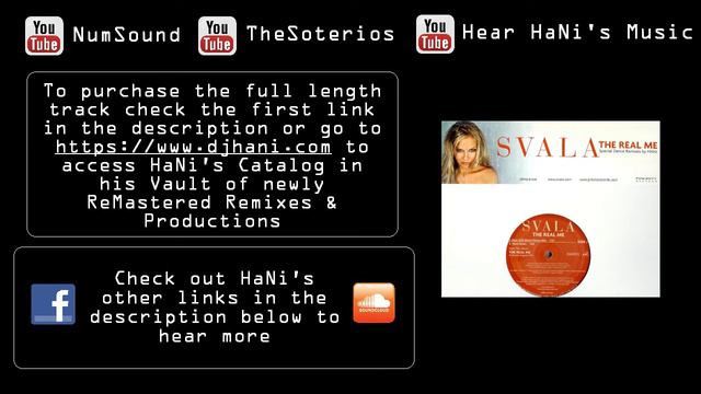 Svala - The Real Me (HaNi's Old Skool Remix) смотреть онлайн