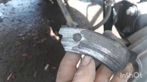 замена колодки задние lacetti