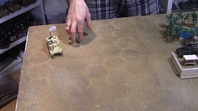Bolt Action battle report - 1943: North Africa. Tunisia! TANK WAR UK vs GER смотреть онлайн