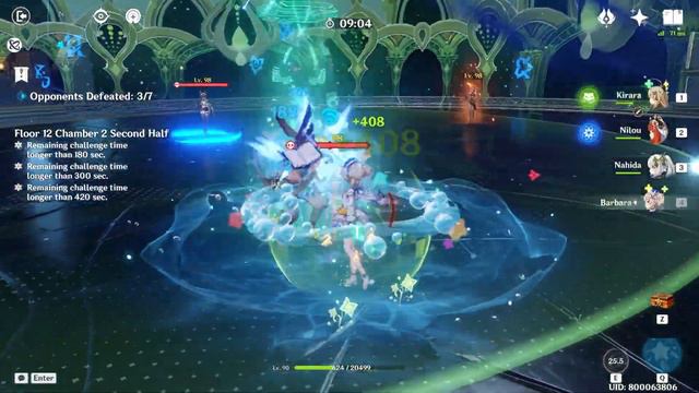 Kirara Baizhu Nilou Barbara Ultimate Driver Bloom Team 3.7 Showcase - No Nahida is Good? смотреть онлайн