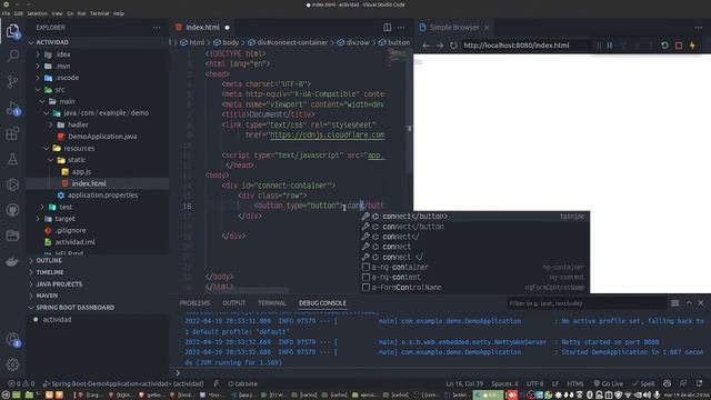 JAVA WebSocket Cibertec (Spring webflux) смотреть онлайн