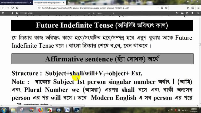 Future Indefinite Tense explained in Bengali |Simple future Tense смотреть онлайн