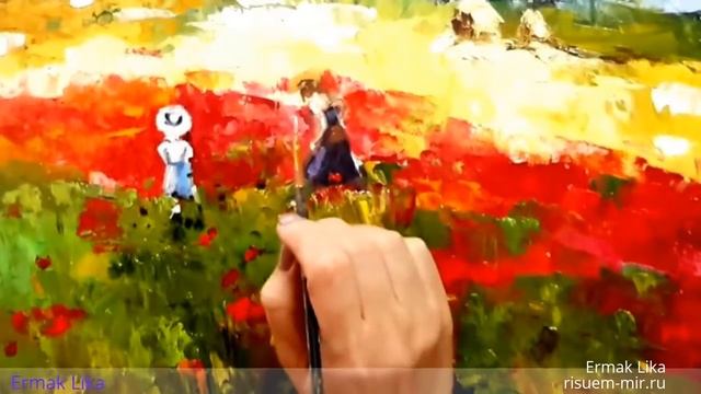 Мастер класс по Живописи маслом. смотреть онлайн