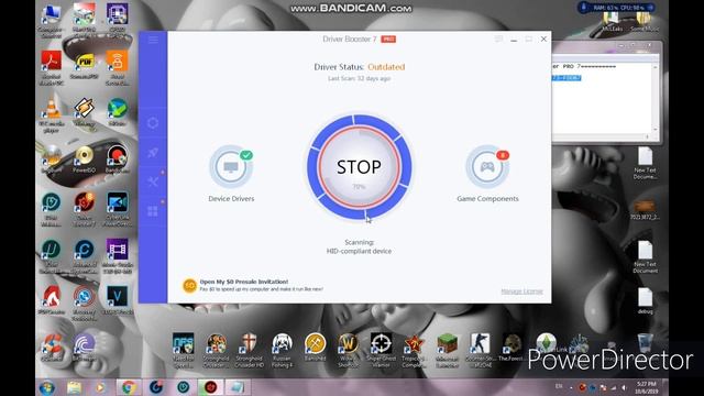 Driver Booster 7 Pro Serial Key NEW 2019(How to download and activate pro) смотреть онлайн