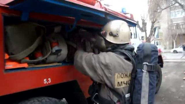 пожар на ул. Перенсона. смотреть онлайн