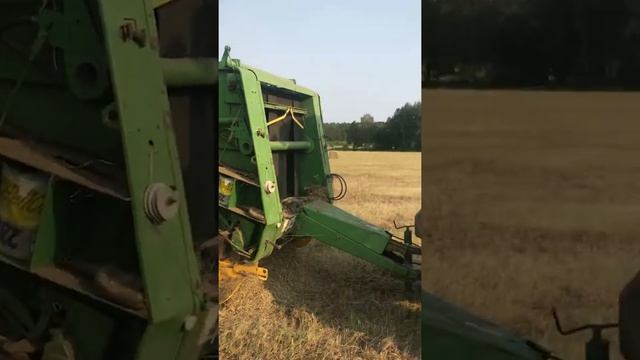 Сколько рулонов за день на Джон Дире, в одну нитку. Какой шпагат брать не стоит. смотреть онлайн