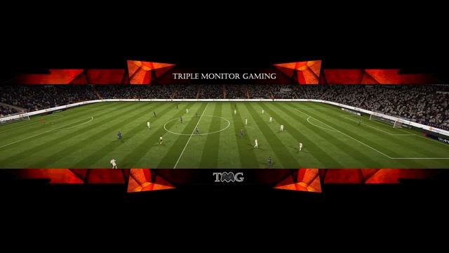 FIFA 18 Barcelona vs Real Madrid (Messi vs Ronaldo) | Triple monitor gameplay 5760x1080 смотреть онлайн