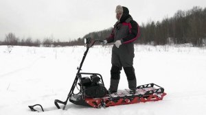 Мотоснегокат СОБОЛЬ (Ижтехмаш). Обзор, покатушки.