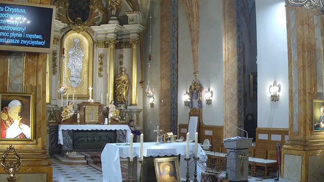 Stream Mszy z Bazyliki w Wadowicach смотреть онлайн