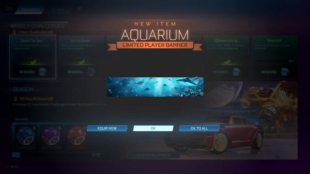 Rocket League® Player Banner: AQUARIUM смотреть онлайн