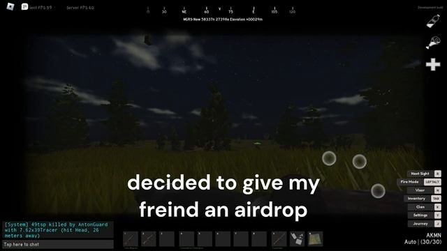 Shotting 4 flares Mid Wipe (Roblox Project Delta) смотреть онлайн