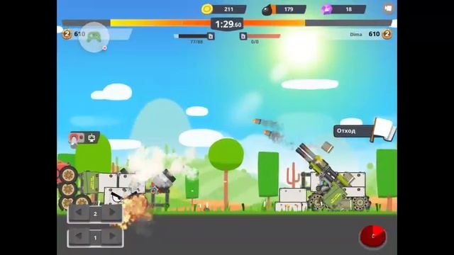 Играем в игру SUPER tank Ramble смотреть онлайн