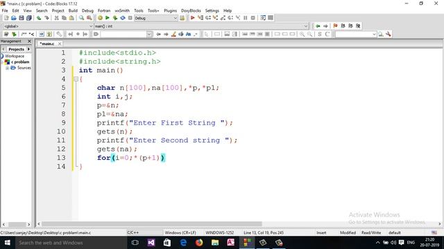 11: C Program to concatenation of Two Strings using pointer || MCS-011|| O level смотреть онлайн