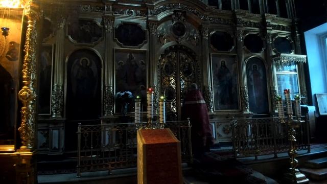 28.09.2020. Вечерняя служба. Прав. Алексия Московского. Николо-Кузнецкий храм.