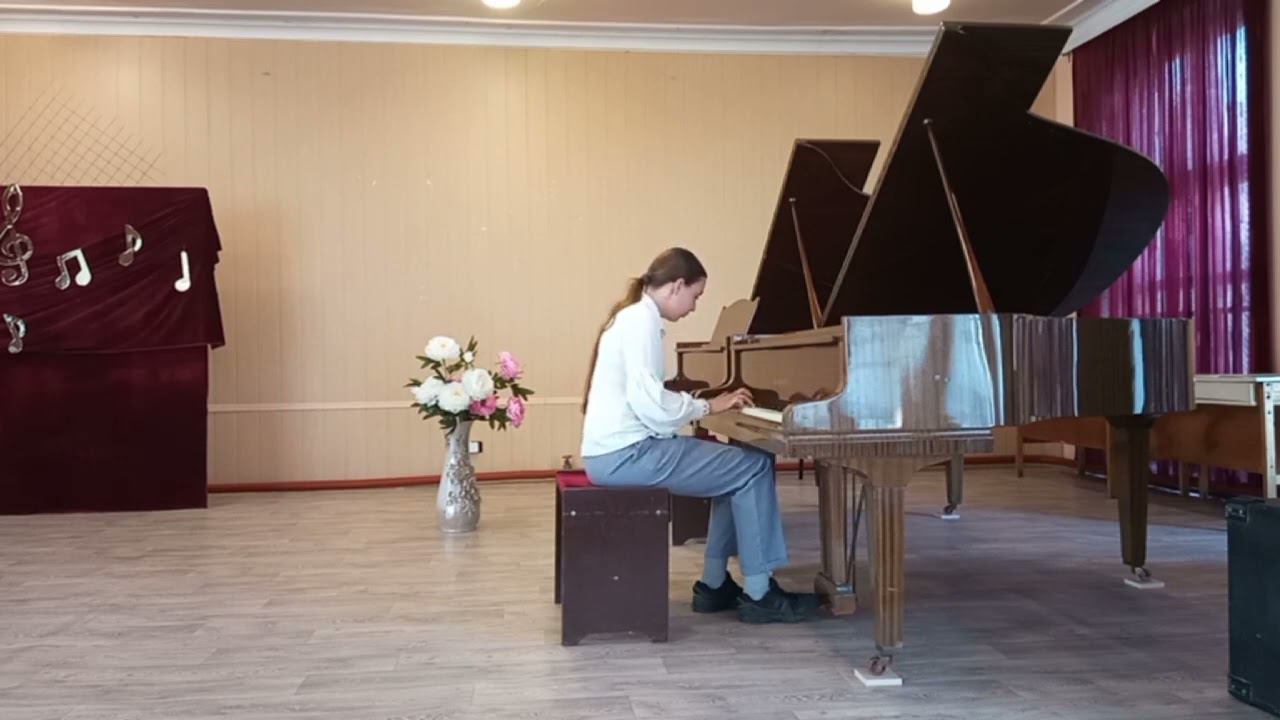 Добижа Анастасия - Alan Menken "Beauty and the Beast" arr. Dan Coates смотреть онлайн