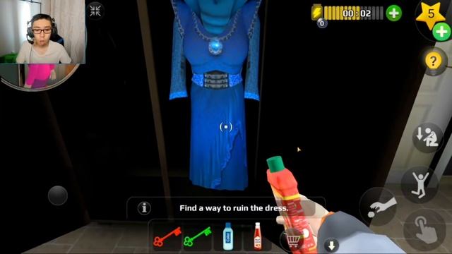 ОБРЕЗАЛ платье Бабки Учительницы МИСС ТИ! - Scary Teacher 3D смотреть онлайн