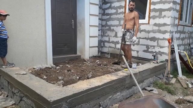 #shovel #manychildren #строительство #многодетные #крыльцо #жизньзагородом смотреть онлайн