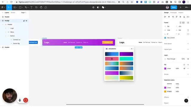 Mastering Colorful Headers in Figma: A Step-by-Step Guide смотреть онлайн