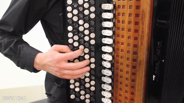 J.S.Bach Violin Concerto in A minor 1st mvt | Classical Music | Accordion смотреть онлайн