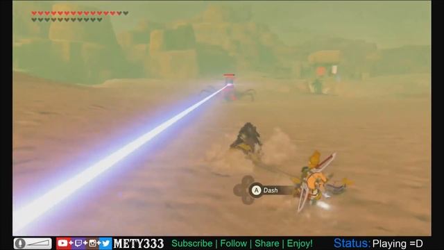 Sand Seal & Guardian Desert Battle! FUN PHYSICS in Zelda Breath of the Wild смотреть онлайн