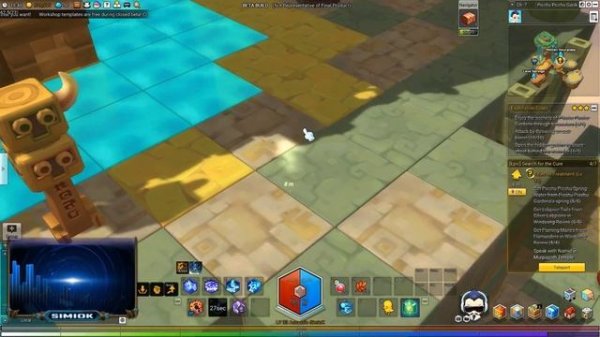 Maplestory 2 - Picchu Picchu Gardens Hidden Golden Treasure